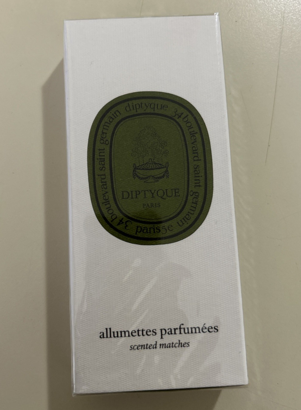 DIPTYQUE Temple des Mousses Scented Matches sealed new in box Limited Edition
